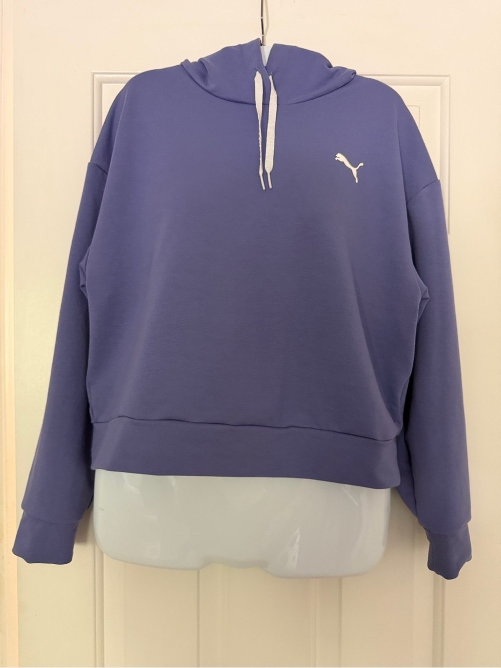 Puma Women's Small Purple Hoodie Pullover Sweatshirt Athletic S